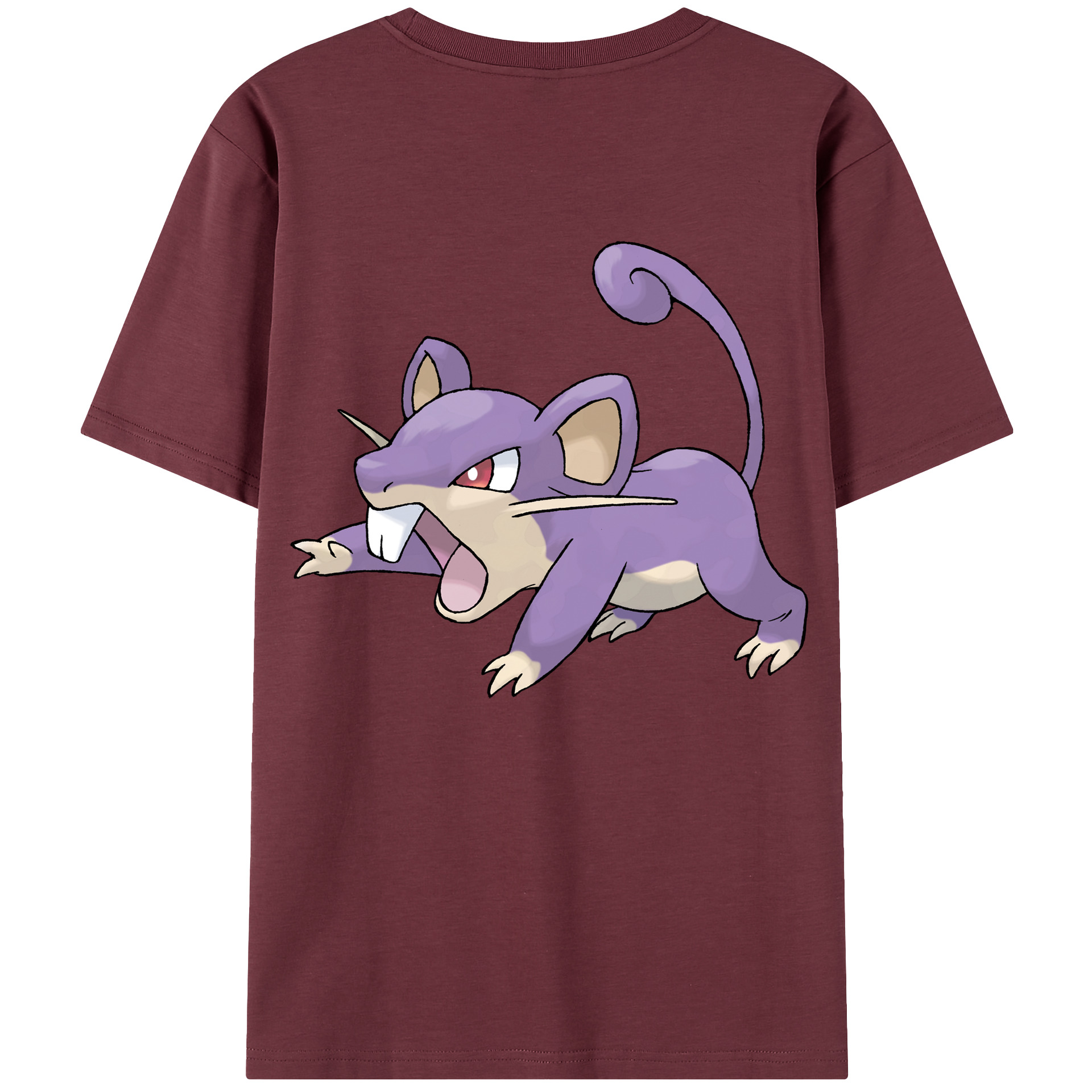 （画像用） ポケットモンスター Pokémon 綿100％半袖Tシャツ（背面プリント）
